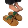 Verão 2025 Novas Sandálias Casuais Retrô Baotou Femininas com Cadarço Duplo de Fundo Plano e Bico Redondo Tendência da Moda Sapatos Birkenstock Femininos