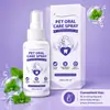 Spray de Higiene Oral para Cães e Gatos Universal Tartar Refrescante Limpeza Hálito Fresco Cuidado com o Odor Spray