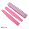 Manicure Colorida Dopamina Esfregar Fluorescente Lixa de Unha Colorida Dupla Face Lixa Fina Meia-Lua Tira de Polimento Tira de Lixa Resistente ao Desgaste