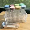 Tubo de Centrífuga de Laboratorio Tubo Dispensador de Granos de Café Plástico PP 25/50ml 100ml Botella Dispensadora de Pie con Soporte
