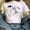 Totoro Studio Ghibli Harajuku Kawaii Camiseta Mujer Ullzang M