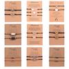 Novo Produto Transfronteiriço: Conjunto Metálico Sol e Lua Tai Chi em Formato de Coração Corrente, Pulseiras de Casal Ajustáveis Feitas à Mão Venda por Atacado
