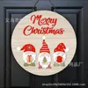 Colgante de Puerta Navideño de Invierno Decoración Temporada Invernal de Nieve Etiqueta Colgante Patio Interior Exterior Decoraciones Madera