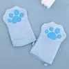 Guantes con Forma de Garra de Gato para Mascotas al por Mayor Transfronterizos Toalla de Baño para Mascotas Absorbente de Secado Rápido Toalla Especial de Limpieza para Mascotas