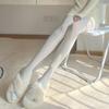 Meias de Seda Desejo Puro Estilo Primavera e Outono 120D Veludo Branco Leite Meia-Calça para Mulheres Lolita Estudante Leggings de Dança