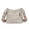 Bolso de Hombro con Borlas Retro Árabe de Primavera 2026 para Mujer, Bolso Cruzado de Gran Capacidad, Estilo Étnico de Moda con Correa Ancha