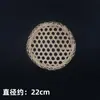 Esterilla de Bambú para Cocinar al Vapor Red de Bambú Esterilla de Bambú Esterilla para Vaporera Red de Bambú Esterilla de Bambú Antiadherente Fondo de Olla Estofado Pescado Antiadherente Artefacto Divino Red de Bambú