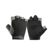 Luvas de Ciclismo Fitness Pesca Outdoor Malha Respirável Silicone Antiderrapante Sem Dedos Meio Dedo Luvas Esportivas para Homens e Mulheres Fabricante