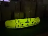 Barco-Mochila Inflável com Fundo Reforçado, Barco de Rafting, Barco de Pesca, Barco de Resgate em Enchentes, Barco de Bolso, Caiaque