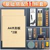 Kit de Ferramentas para Impressão para Iniciantes com Pigmento de Tinta Estampa Marley Faca de Escultura em Madeira Faca de Escultura em Borracha Ferramenta de Esfregar Pacote de Materiais