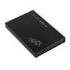 Caja de disco duro móvil de alta velocidad de 2.5 pulgadas USB3.0 a SATA carcasa de aluminio caja de disco duro compatible con 6TB ventas directas de fábrica