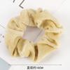 Nova Internet Celebridade Acessórios para o Cabelo Das Mulheres Cor Sólida Pelúcia Alta Elasticidade Intestino Grosso Anel de Cabelo Estilo Coreano Elegante Cabeça Flor All-match Rabo de Cavalo Manchete