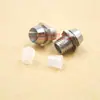 Soporte para tubo luminoso F3 portalámparas de 3 mm orificio de 6 mm soporte para tubo luminoso LED carcasa de cobre metálico portalámparas