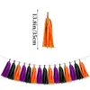 Decoración para Fiesta Temática de Halloween Transfronteriza 2025 Bandera de Cumpleaños Banderín Set de Bolas de Panal Venta al por Mayor Personalización