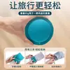 Almohada Inflable Tipo Presión en Forma de U, Almohada de Cuello Portátil en Forma de U para Avión, Esencial de Viaje para Tren de Alta Velocidad, Almohada Cervical para Dormir
