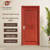 Os fabricantes fornecem porta de pintura aberta simples porta de madeira maciça porta composta porta interior porta de entrada porta de entrada do hotel design de estilo europeu