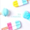 Nuevo 2023 color mixto forma de paleta de hielo esponja de tres colores empalmada para lavar taza cepillo de esponja color limpieza esponja de baño