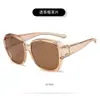 Gafas de Sol de Clip de Nuevo Estilo de Alta Gama para Hombres y Mujeres, Protección UV, Tendencia al por Mayor Transfronteriza