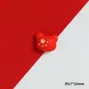 Día Nacional Rojo Sueño Chino Corazón Patriótico Resina Imán para Nevera Hogar Creativo Magnético Viaje Conmemorativo Decorativo Pegatina Magnética