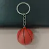 Llavero de simulación de fútbol transfronterizo 3.8cm llavero grande de baloncesto colgante paquete regalo de alrededor de la Copa del Mundo de fútbol