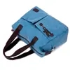 Bolso bandolera de lona retro para hombre, gran capacidad, para fitness, deportes, viajes, bolso bandolera casual para mujer, moda