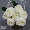 Materiales Florales Blancos para Bodas, Flores de Seda, Decoraciones de Techo para Salones de Bodas, Flores Artificiales, Flores para Arcos, Arreglos Florales, Arte Floral