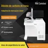 Máquina de marcação a laser de CO2 de mesa personalizada para produtos de plástico, couro, acrílico, madeira máquina de marcação a laser de CO2