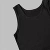 Estilo Transfronterizo 2023 Nueva Moda Versátil Camiseta sin Mangas Moderna Ropa Interior Estilo Ins Camiseta sin Mangas Conjunto de Dos Piezas