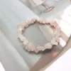 Pulseras Personalizadas de Piedra Natural Multicolor, Pulseras Asimétricas Coloridas Hechas a Mano, Pulseras de Moda y Sencillas para Mujer