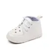 Sapatos de Bebê Primavera e Outono Novo Estilo Simples e Fashion Sapatos para Crianças Pequenas Cor Sólida Sapatos de Bebê