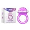 Anillo Vibratorio de Tacto Agradable Ligero y Pesado Anillo para Bloquear el Esperma Anillo Vibratorio Juguetes para Coquetear para Hombres y Mujeres Sexo Hombres Juguetes Sexuales para Adultos
