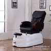 Sofá Individual Multifuncional para Manicura Eléctricamente Ajustable Silla para Manicura Reclinable con Masaje Baño de Pies Silla de Spa para Pies Saludables