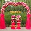 Arco de Flores de Seda Puerta de Flores Completa Puerta de Flores para Boda Evento de Celebración de Apertura de Tienda Nuevo Arco de Flores Soporte para Flores Accesorios de Flores para Boda
