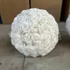Bola de Rosa Terminada Estilo Coreano Boda Redonda Flor Artificial Decoración de Escenario de Hotel Arreglo de Escena Floral de Hortensia