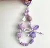 Cadena para teléfono con cara sonriente de dopamina en forma de corazón, pulsera de cuentas con lazo, cadena de muñeca Xiaohongshu, amuleto para bolso, cámara y botella de agua