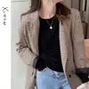 Camiseta básica de cuello redondo para mujer en otoño e invierno, prenda interior de punto holgada y elegante, top de punto nuevo para principios de otoño 2024