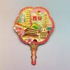 Ímãs de Geladeira 3D Culturais e Criativos de Metal de Xi'an Souvenir Turístico da Cidade Capital Antiga Chang'an Pagode Dayan Presente Comemorativo para Casa