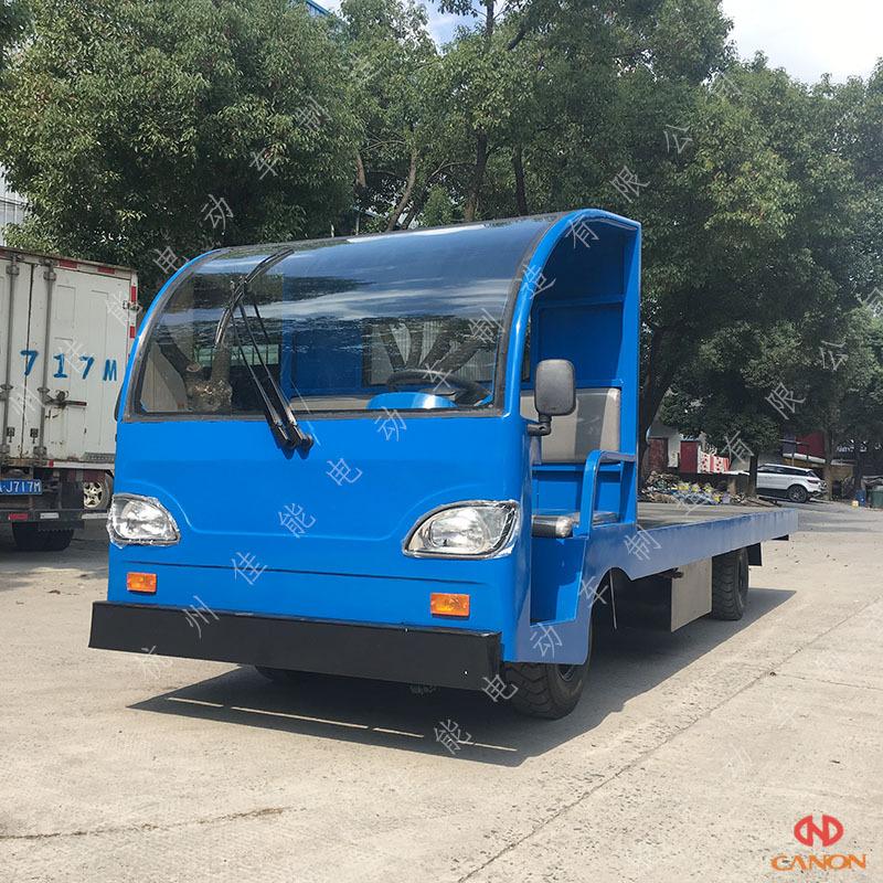 3吨半敞篷搬运车蓝色橱窗副1