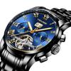 Reloj Mecánico Tevise Tourbillon para Hombre con Calendario Moda Casual Reloj Impermeable Transfronterizo