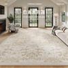 Alfombra Sala de Estar Impermeable No Lavable Limpiable Estilo Crema Alta Gama Área Grande Alfombra de Piso para Sofá Completo Alfombra para Dormitorio
