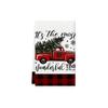 Toalla de Navidad Papá Noel Árbol de Navidad Exportación Transfronteriza Personalizada Dropshipping Toalla de Regalo Trapo de Limpieza de Cocina