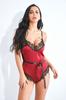 Productos Transfronterizos Comercio Exterior Europeo y Americano Lencería Sexy Body de Tirantes Sexy Encaje de Pestañas Fábrica de Ropa Interior para Mujer Venta Directa