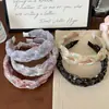 Diadema de Malla Francesa Colorida Dulce y Femenina Trenzada Moderna Nueva Florales Delicados Pasadores para el Cabello