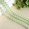 Imitação Shijia alta qualidade Pérola de Vidro Iluminador Furo Pequeno Redondo Sem Descascar DIY Colar Pulseira Acessórios de Joias