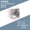 Accesorios para Pasamanos de Escalera Paquete Doble en Forma de U Paquete Triple Base Fija de Tarjeta Conector para Barandilla de Valla de Acero Zincado