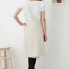 Avental Impermeável Fashionável Estilo Japonês e Coreano para Cozinha, Confeitaria, Arte Floral, Pintura, Chá de Leite e Unhas