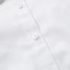 Roupa de Negócios Feminina Branca de Manga Comprida 100% Algodão Adulto Camisa de Abotoamento Simples Pronta para Vestir Sem Passar Anti-Rugas Camisa Feminina
