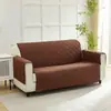 Funda de Sofá Universal de Color Sólido para Cuatro Estaciones, Almohadilla de Una Pieza para Mascotas, a Prueba de Polvo, Antideslizante, Resistente al Desgaste, Funda de Sofá Perezoso