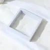 Caixa de Embalagem para Pulseira de Cristal, Caixa Suspensa de Filme PE Transparente, Caixa de Joias para Anéis, Pulseiras, Pingentes, Brincos e Acessórios