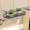 Estante simple para balcón, soporte colgante para flores para barandilla de ventana